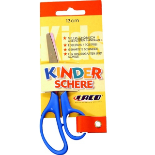 Laco Kinderschere 13 cm (rot)