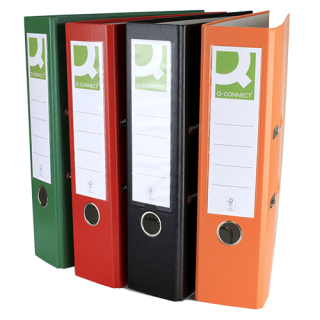 Ordner Plastik Neutral A4, breit