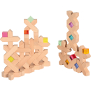 Holzbaukasten X-Blöcke