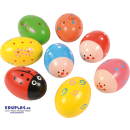 Motiv Rassel Eier 8er Set
