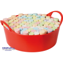 Straßenkreide 100er Set in Wanne