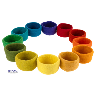 Filzschalen12er Set