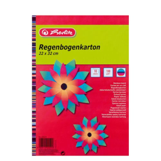 Regenbogenkarton 22x32 cm 10 Blatt 180g/qm