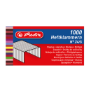 Herlitz Heftklammer 24/6  verzinkt 1000 Stück