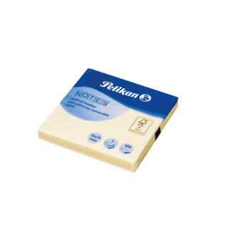 Selbstklebende Haftnotizen 76x76mm 100 Blatt gelb