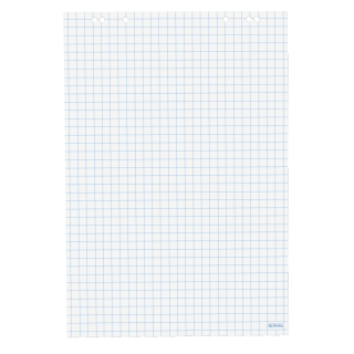 Flipchartblock blanco 68x99 cm Recyc. 20 Blatt 6-fach Lochung