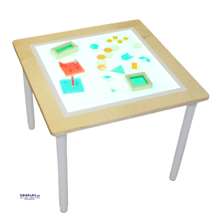 Leuchttisch mit Farbwechseleffekt