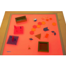 Leuchttisch mit Farbwechseleffekt