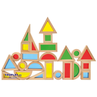 Regenbogenblocks 24 Teile