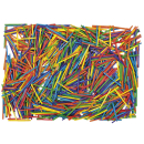 Bastelhölzchen bunt, extraklein