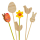 Blumenstecker Ostern 12er Set