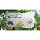 Banner Baumwolle zum Bemalen