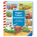 Bilderbuch Bagger, Traktor, Müllabfuhr