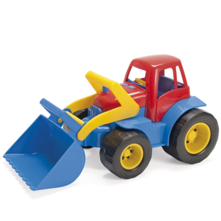 Traktor mit Frontlader a. Kunststoff