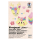 Moosgummi 2mm,20x30cm,6Bl.6Farben "Glitter-Pastell"