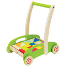 Hape Lauflernwagen mit Bauklötzen