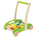 Hape Lauflernwagen mit Bauklötzen