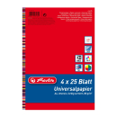 Kopierpapier A4 Pastell (Farbmix mit 4 x 25 Blatt)