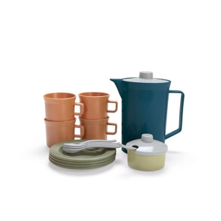Kaffeeset aus Biokunststoff