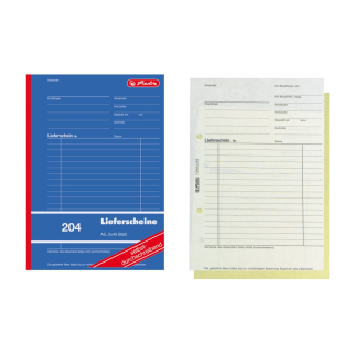 Lieferscheinbuch A5 (2 x 40 Blatt)