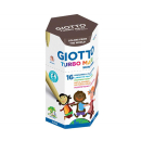 Giotto Turbo Maxi Skin Tones, 16 Stck